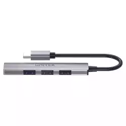 Unitek хъб USB3.0/2.0 HUB 4 port - USB-C input - H1208B