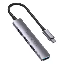 Unitek хъб USB3.0/2.0 HUB 4 port - USB-C input - H1208B