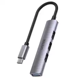 Unitek хъб USB3.0/2.0 HUB 4 port - USB-C input - H1208B