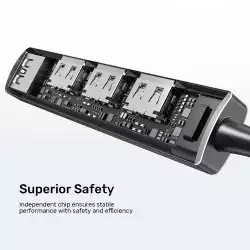 Unitek хъб USB3.0/2.0 HUB 4 port - USB-C input - H1208B
