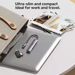 Unitek хъб USB3.0/2.0 HUB 4 port - USB-C input - H1208B