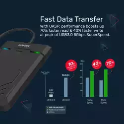 Unitek кутия за диск Storage Case - DiskGuard Raiden 2.5 inch USB-C - Y-3036A