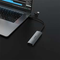 Unitek външна кутия за диск Storage - Case - M.2 NVMe/SATA M/B key - USB-C 10Gbps - S1230A