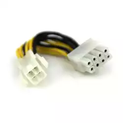 VCom Адаптер Adapter ATX P4 to 8pin EPS - CE312-0.15m                          
