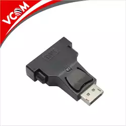 VCom адаптер Adapter DisplayPort DP M / DVI F 24+5 Gold plated - CA332                          