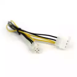 VCom Адаптер Adapter Molex Male to 4Pin P4 ATX - CE309-0.3m                          