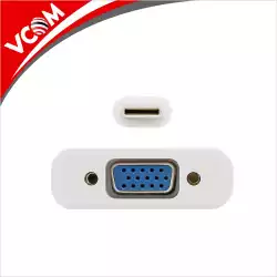VCom Адаптер Adapter USB 3.1 Type-C M / VGA F - CU421                          