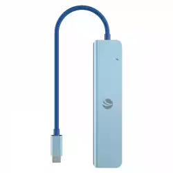 VCom докинг станция Docking Station Type-C 7-in-1 - CUE18 - PD3.0 100W, HDMI, USB3.0 x 1, USB2.0 x 2, SD, TF