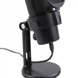 VCom Геймърски микрофон Gaming USB Microphone - VCOM-M902 Black - USB, RGB