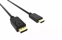 VCom Кабел Display Port M / HDMI M - 4K 60Hz - CG609-1.8m                          