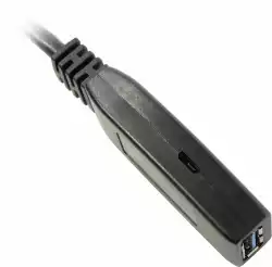 VCom Кабел удължение USB 3.0 AM / AF Active Extension Cable 5M Black - CU827A-5.0m