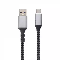 VCom Кабел USB 3.2 Gen2 Type-C / USB AM, 10Gbps, Black - CU401M-1m