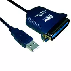 VCom Кабел USB to Printer LPT - CU806-1.2m                          