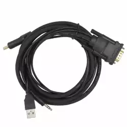 VCom кабел VGA M / HDMI M - CG493A-1.8m