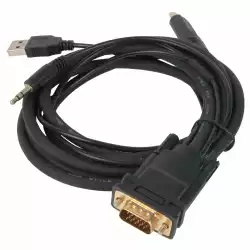 VCom кабел VGA M / HDMI M - CG493A-1.8m