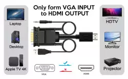 VCom кабел VGA M / HDMI M - CG493A-1.8m