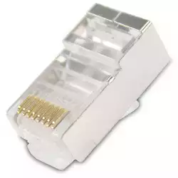 VCom конектори UTP connectors Cat6 STP/Shielded/RJ45 - 20pcs pack - NM026-20pcs