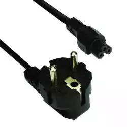 VCom Захранващ кабел Power Cord for Notebook 3C - CE022-1.8m                          