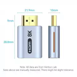 Vention Адаптер Adapter HDMI M / HDMI F - AIVH0