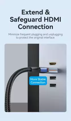 Vention Адаптер Adapter HDMI M / HDMI F - AIVH0