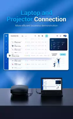 Vention кабел Cable DisplayPort to HDMI 3.0m - 4K, Gold Plated - HFOBI
