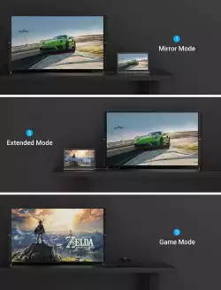 Vention кабел Display Port 1.4 DP M / M 8K 2m - Cotton Braided, Blue Aluminum Alloy - HCELH