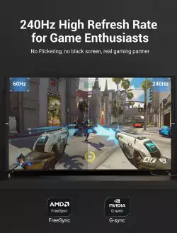 Vention кабел Display Port 1.4 DP M / M 8K 2m - Cotton Braided, Blue Aluminum Alloy - HCELH