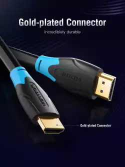 Vention Кабел HDMI v2.0 M / M 4K/60Hz Gold - 10M Black - AACBL