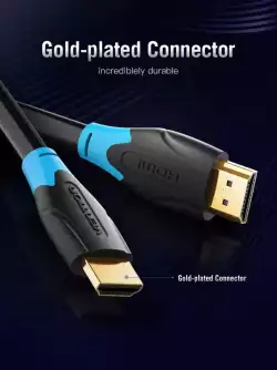 Vention Кабел HDMI v2.0 M / M 4K/60Hz Gold - 20M Black - AACBQ