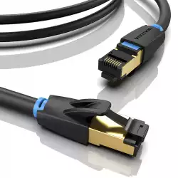 Vention Кабел LAN SFTP Cat.8 Patch Cable - 1M Black 40Gbps - IKABF