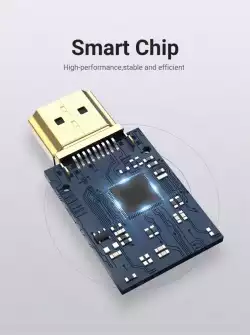 Vention Кабел Type-C to HDMI Cable Right Angle 1.5M Black - CGVBG