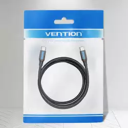 Vention Кабел USB 2.0 Type-C to Type-C - 0.5M Black 5A Fast Charge - COTBD