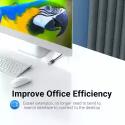 Vention Кабел USB 3.0  Extension AM / AF - 3.0M Black - CBHBI                          