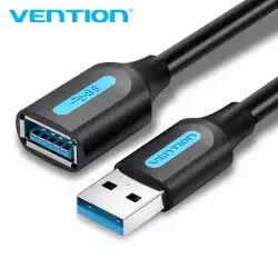 Vention Кабел USB 3.0  Extension AM / AF - 5.0M Black - CBHBJ                          