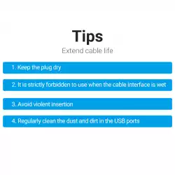 Vention Кабел USB 3.1 Type-C / USB 2.0 AM - 0.5M Black 5A Fast Charge - CORBD