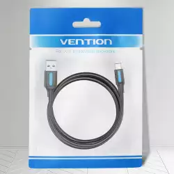 Vention Кабел USB 3.1 Type-C / USB 2.0 AM - 0.5M Black 5A Fast Charge - CORBD