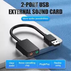 Vention външна звукова карта USB Sound card - CDYB0