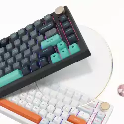 VGN безжична геймърска механична клавиатура Wireless Gaming Mechanical Keyboard - N75 PRO Caribbean Blue - Kailh Vaporwave Switches, RGB