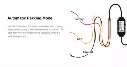 VIOFO Монтажен комплект Hardwire Kit - HK4 Type-C - Low Voltage Battery Protection