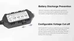 VIOFO Монтажен комплект Hardwire Kit - HK4 Type-C - Low Voltage Battery Protection
