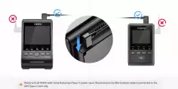 VIOFO Монтажен комплект Hardwire Kit - HK6 Type-C - Low Voltage Battery Protection