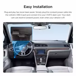 VIOFO Монтажен комплект Hardwire Kit - OP100 OBD-II with Power Cable