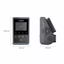 VIOFO Видеорегистратор Dash Cam A119 M Pro 4K - 30fps, Sony STARVIS 2, WiFi 6, GPS