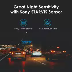 VIOFO Видеорегистратор Dash Cam A119 V3-G - GPS Module, Quad HD+, HDR, Sony STARVIS