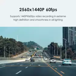 VIOFO Видеорегистратор Dash Cam A119 V3-G - GPS Module, Quad HD+, HDR, Sony STARVIS