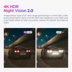 VIOFO Видеорегистратор Dash Cam A139 PRO 2 Channel - 4K UHD, Sony STARVIS 2, GPS