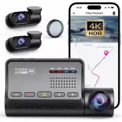 VIOFO Видеорегистратор Dash Cam A139 PRO 3 Channel - 4K UHD, Sony STARVIS 2, GPS