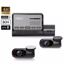 VIOFO Видеорегистратор Dash Cam A139 PRO 3 Channel - 4K UHD, Sony STARVIS 2, GPS