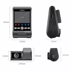 VIOFO Видеорегистратор Dash Cam A229 Ultra 2 Channel - 4K, HDR, Dual Sony STARVIS 2 8MP, GPS, Bluetooth