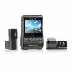 VIOFO Видеорегистратор Dash Cam A329S 3 Channel - 4K, HDR, Triple Sony STARVIS 2, GPS, Bluetooth, FOV Fisheye Cabin